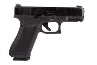 GLOCK Blue Label G45 Gen5 9mm Pistol  Ameriglo Bold  Black